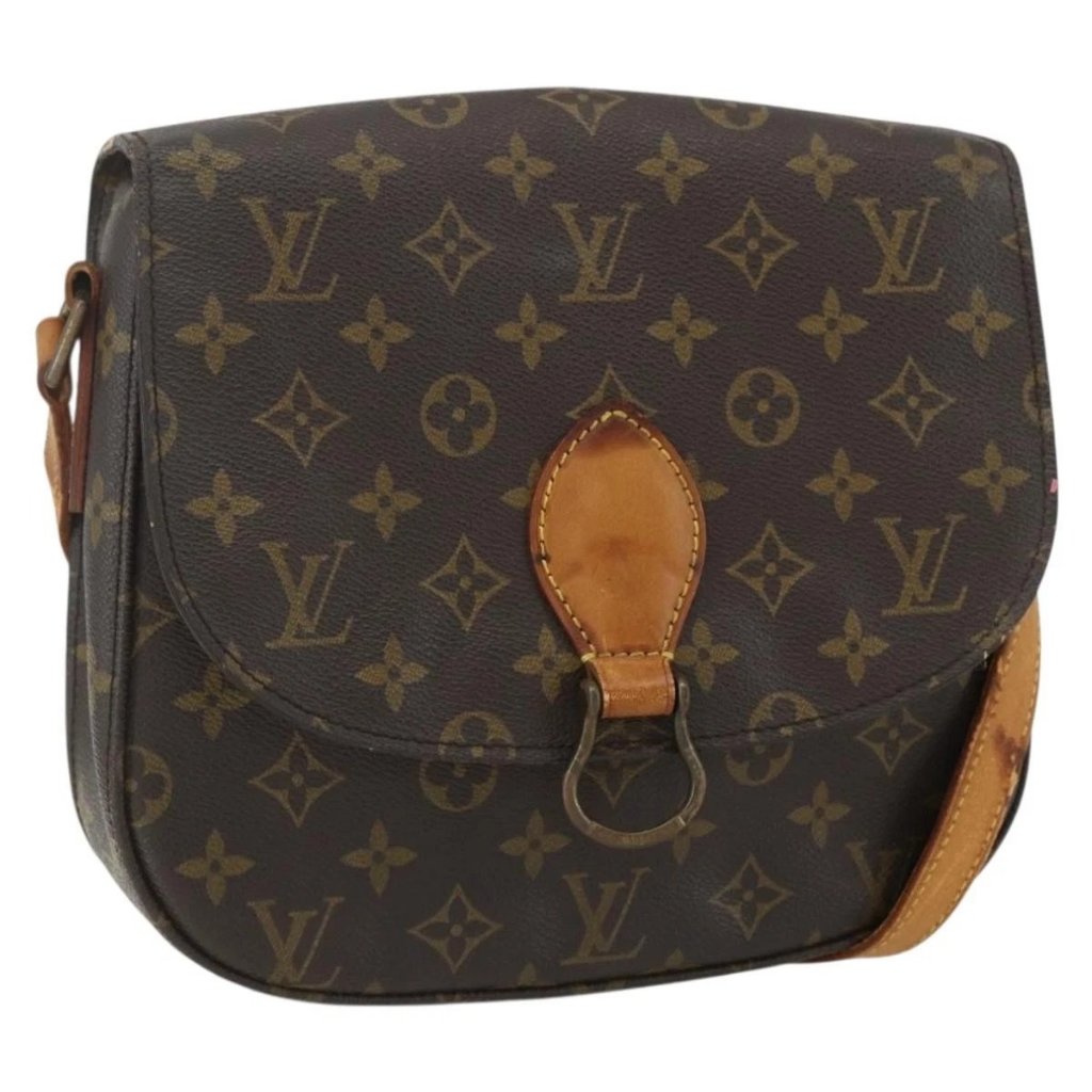 Louis Vuitton Monogram Saint Cloud Gm Shoulder Bag M51242 Lv Auth 155260